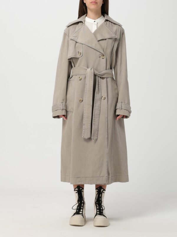 Trench Coat BOSS Woman color Grey