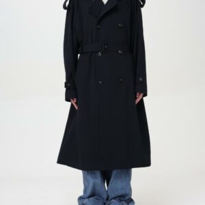 Trench Coat BOTTEGA VENETA Woman color Blue