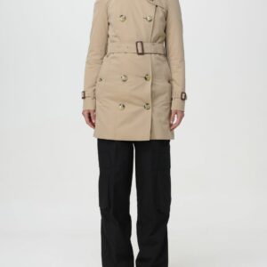 Trench Coat BURBERRY Woman color Honey