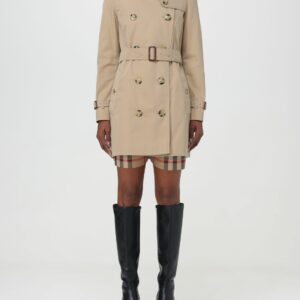 Trench Coat BURBERRY Woman color Sand