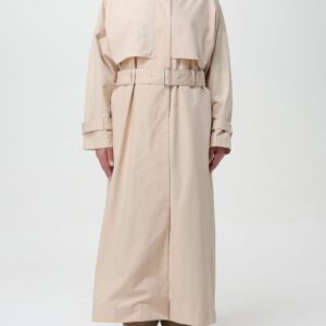 Trench Coat CALVIN KLEIN Woman color Yellow Cream