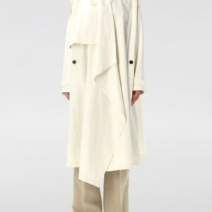 Trench Coat FERRAGAMO Woman color White