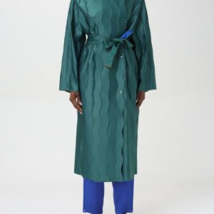 Trench Coat GIORGIO ARMANI Woman color Green