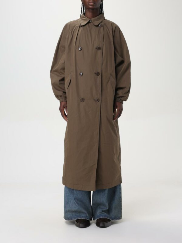 Trench Coat ISABEL MARANT ETOILE Woman color Kaki