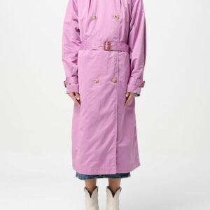 Trench Coat ISABEL MARANT Woman color Pink