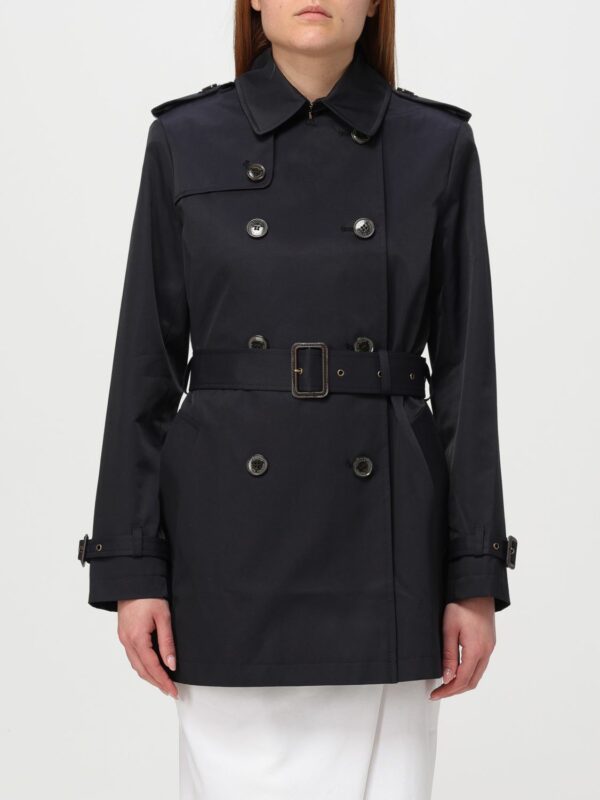 Trench Coat LAUREN RALPH LAUREN Woman color Navy