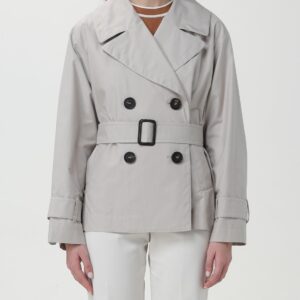 Trench Coat MAX MARA THE CUBE Woman color Beige