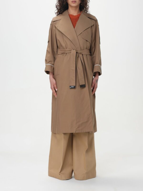 Trench Coat MAX MARA THE CUBE Woman color Camel