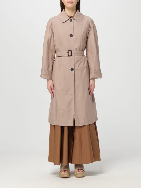 Trench Coat MAX MARA THE CUBE Woman color Red