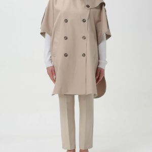 Trench Coat MAX MARA Woman color Beige