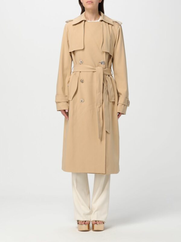 Trench Coat MICHAEL MICHAEL KORS Woman color Kaki