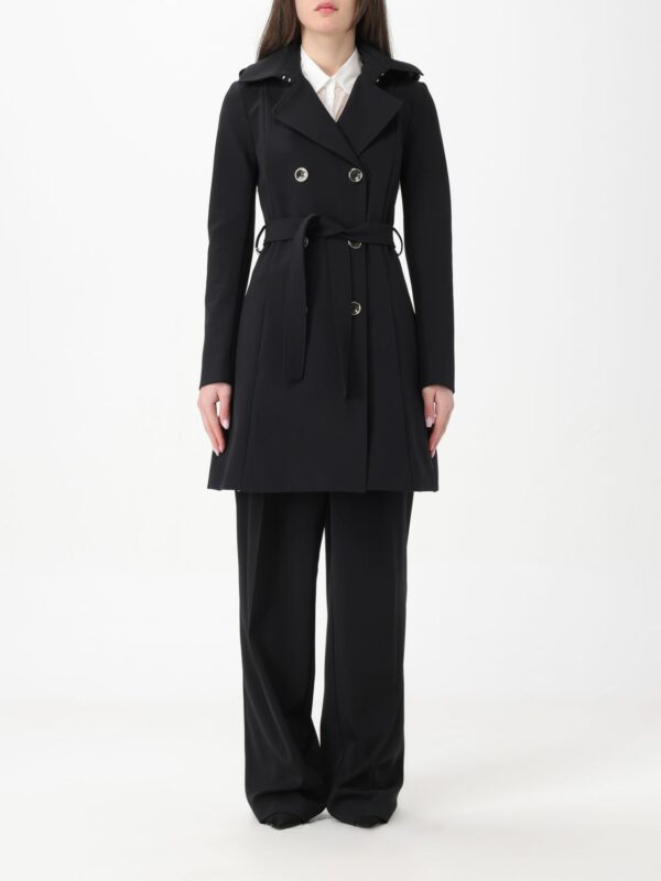 Trench Coat PATRIZIA PEPE Woman color Black