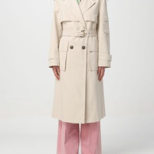 Trench Coat PINKO Woman color Beige