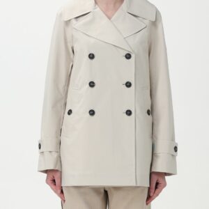 Trench Coat SAVE THE DUCK Woman color Yellow Cream