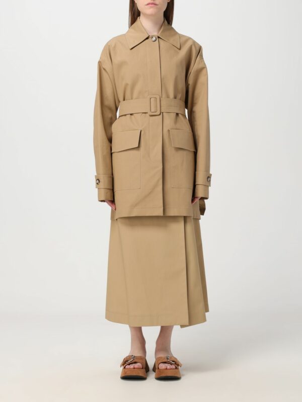 Trench Coat SPORTMAX Woman color Beige