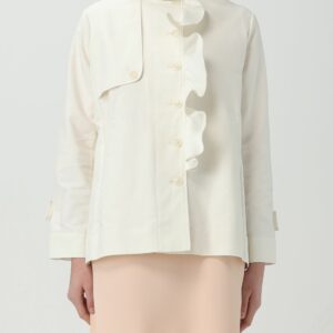 Trench Coat TWINSET Woman color White