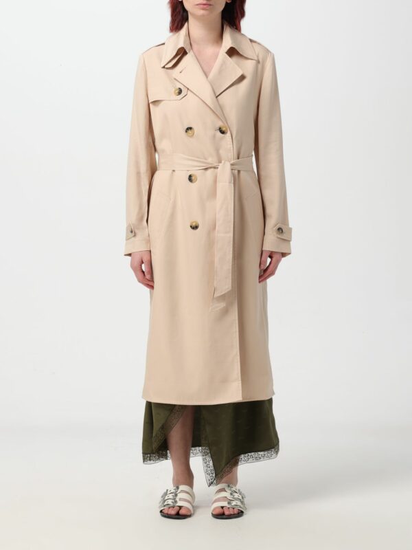 Trench Coat ZADIG & VOLTAIRE Woman color Beige