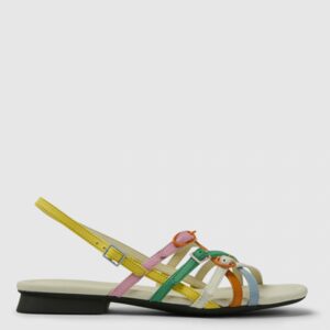 Twins Camper sandals in calfskin