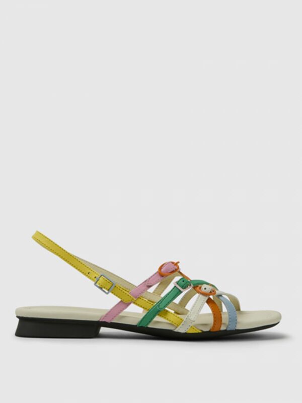 Twins Camper sandals in calfskin