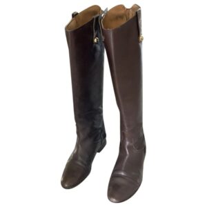 Uterque Leather riding boots