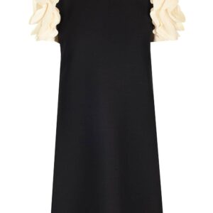 Valentino Crepe Couture Sheath Dress