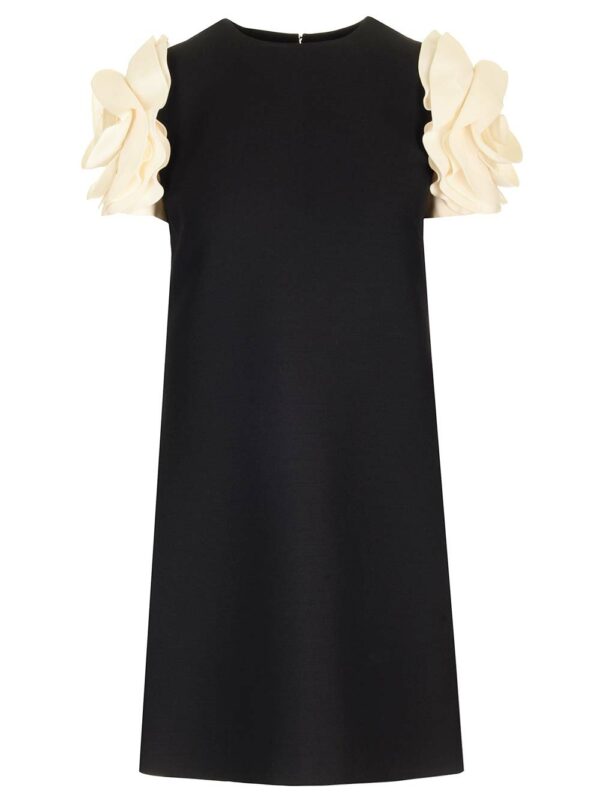 Valentino Crepe Couture Sheath Dress