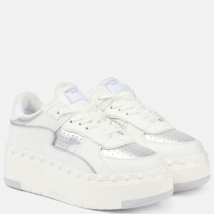 Valentino Garavani Freedots XL leather platform sneakers