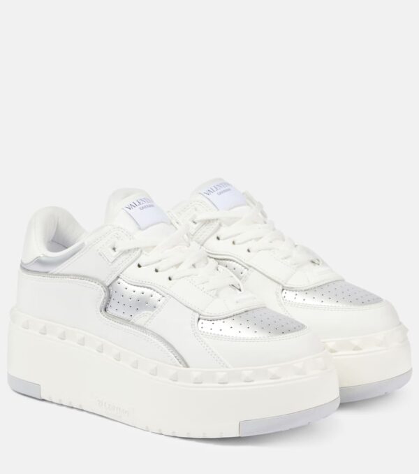 Valentino Garavani Freedots XL leather platform sneakers