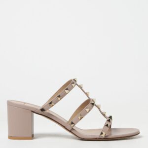 Valentino Garavani Rockstud sandals in nappa with heel