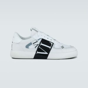 Valentino Garavani VL7N leather-trimmed sneakers