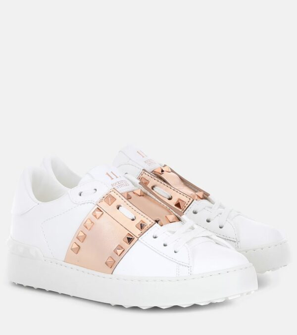 Valentino Garavani Valentino Garavani Rockstud Untitled leather sneakers