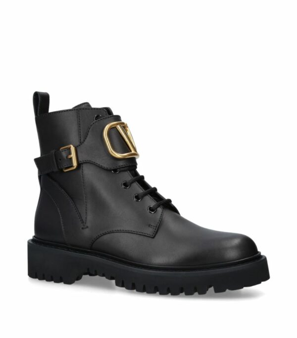 Valentino Garavani Valentino Garavani Vlogo Combat Boots