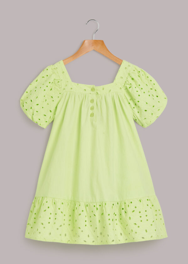 Whistles Kids Broderie Trapeze Dress