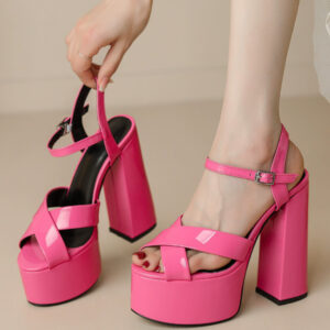 Women Sexy Sandals High Heel Ros Platform Club Shoes