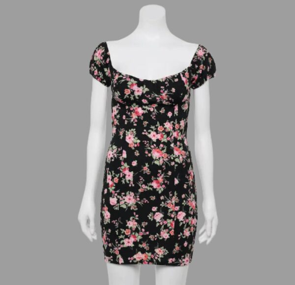 Women's Dresses, Floral Party Cocktail Square Neck Vacation