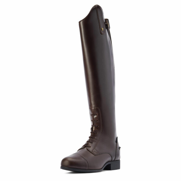 Women's Heritage Contour II Waterproof Insulated Tall Riding Boots in Waxed Chocolate, RT Width, Size 5.5, by Ariat