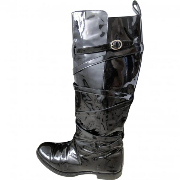 Yves Saint Laurent Patent leather riding boots