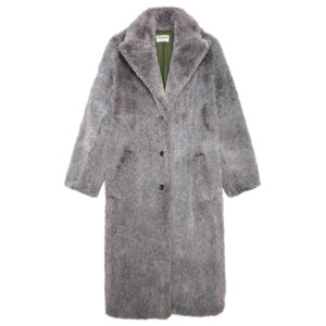 Zadig & Voltaire Faux fur trench coat