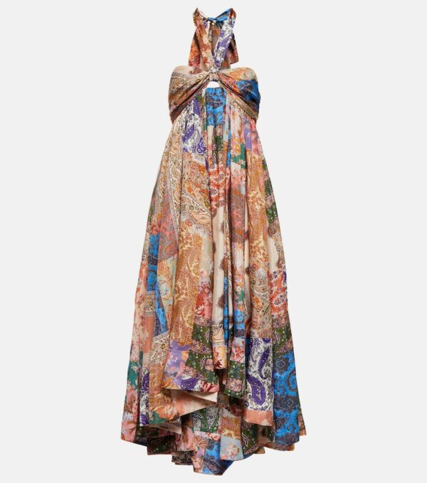 Zimmermann Devi printed silk maxi dress