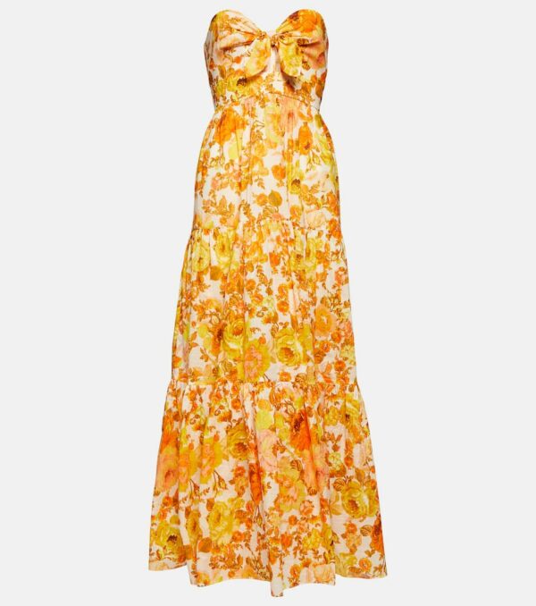 Zimmermann Floral cotton maxi dress