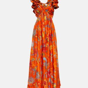 Zimmermann Floral silk maxi dress