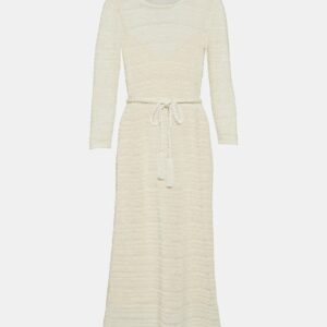 Zimmermann Ginger ribbed-knit midi dress