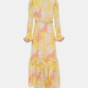 Zimmermann Halcyon patchwork lace maxi dress