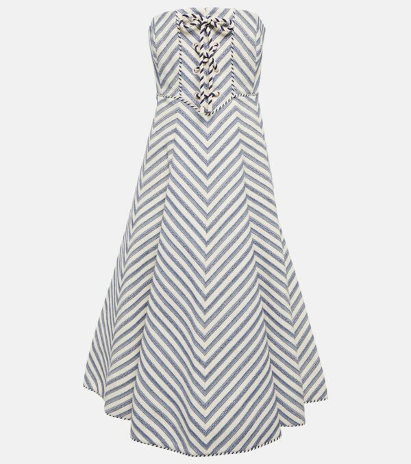 Zimmermann High Tide Laced midi dress