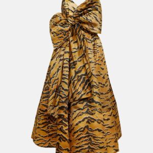 Zimmermann Matchmaker animal-print silk maxi dress