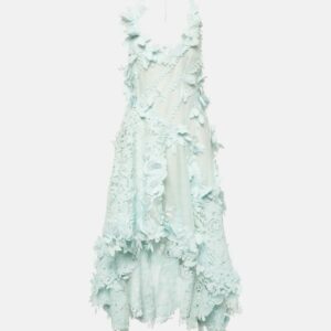 Zimmermann Natura linen and silk organza midi dress