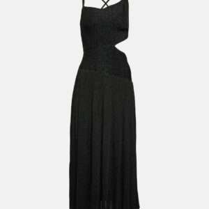 Zimmermann One-shoulder knit midi dress