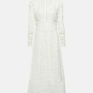 Zimmermann Paisley lace midi dress