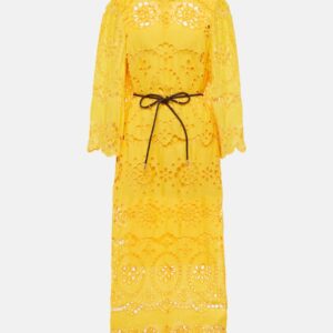 Zimmermann Pop embroidered midi dress