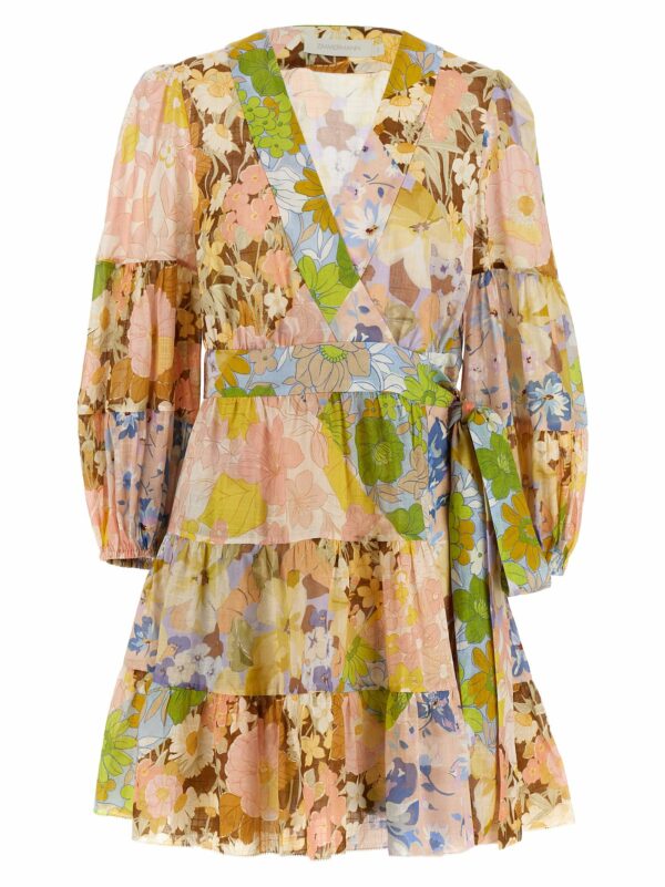 Zimmermann pop Wrap Dress